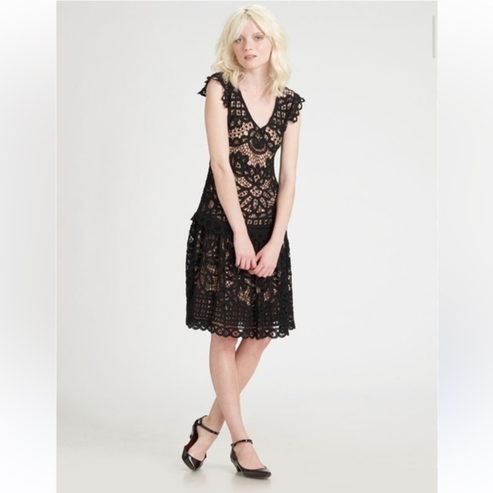 New Marc Jacob’s Elegant Black Lace Dress